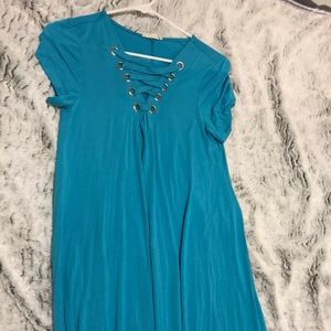 Light blue dress
